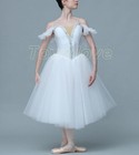 Adult Ballet Tutu Dress Dance Performance Romantic Costume Stage Dress Dancewear