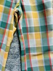 Vintage 1970   s Garanimals Green  Orange  And Yellow Plaid Pants - Size 4