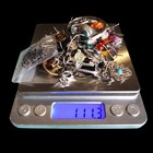 Read Approx 111 3g   3 9oz Sterling Silver 925 Jewelry Scrap Craft Use Lot 