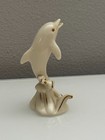 Lenox Beautiful Ivory Fine Porcelain Leaping Dolphin Figurine - Euc  