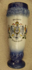 Germany Deutschland Pilsner Style Mug Cup Stoneware Eagle Crest Flags 8 4  Tall