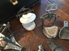 Antique 1912 Dentist Tool Set For Making False Teeth W box Vtg Dental Medicine
