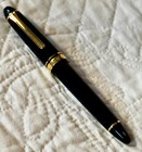 Sailor Founded 1911 Japan W 21k Nib  Large Blk gold Fountain Pen  875 h-ef  Euc