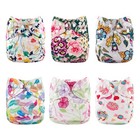 Cloth Diaper Cover For Girls baby Adjustable Reusable Covers For Fitted Diape   