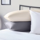 Queen White Cotton Sheet Set Percale Bedding Deep Pocket Sheets Nip