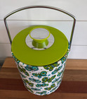 Vintage Retro Butterfly Blue  Green Ice Bucket
