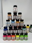 Angelus Acrylic Leather Paint  And Finishes Lot - Most Bottles Still 90  Full