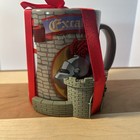 Vtg Excalibur Hotel Casino Las Vegas Coffee Mug Cup coaster Knight Castle New