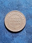 1813 Trade   Navigation Nova Scotia Canada 1 2 Penny Token  ca  0021 