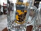 Vtg Sprecher Brewing Co  Root Beer Glass Mug Clear Heavy Glass Milwaukee Craft