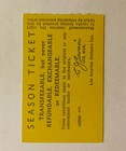 Ny Mets Polo Grounds Era Ticket Away At La Dodgers Don Drysdale May 23  1962