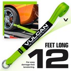 Exotic Car Rim Tie Down Set - 2  X 144   4 Straps - High-viz - 3300 Lbs Swl