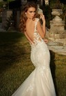 Morilee Bridal Mermaid Trumpet Lace Beaded Wedding Dress 2478 Francesca Ivory