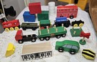 Brio Thomas Friends Compatible Wooden Wood Railway Trains Tracks Parts 113 Pcs 