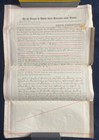 Antique 1895 Paper Deed   Borrough Of Manheim  Lancaster County  Pa Pennsylvania