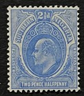 Travelstamps  Southern Nigeria Stamps Scott  35 - 2 Pence Halfpenny 2 1 2d Mogh