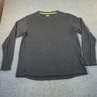 Koppen Mens Xxl Merino Wool Blend Long Sleeve Performance Shirt Gray 2715