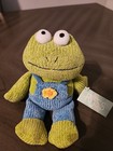 8  Vintage Russ Leaper Frog Plush Bouquet  N Blossom Collection Overalls