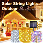 Outdoor Solar Fairy Lights String Garden Decor Christmas Xmas Lamp 100-200 Led