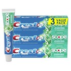 Crest   Scope Whitening Toothpaste - Pack Of 3  5 4 Oz Tubes - Anticavity Fluori