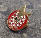 Abbotsford Bc Fraternal Order Of Eagles Foe 2726 Vintage Pin Badge Perfect Score