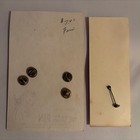 1964 The Beatles Tie Tack Pin Set   Guitar Brooch Jewellery Nems Invicta Merch