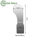 Dental Ortho Occlusal Mirror Anti-fog Led Intra Oral Photographic Glass Mirror