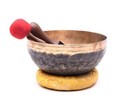 11 Inch Large Antique Tibetan Singing Bowl   Handmade Nepal   Meditation   Sound