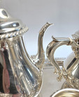 Gorham Kensington 6 Piece Sterling Silver Tea Coffee Service Set With Tray