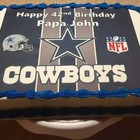 Dallas Cowboys Edible Image Topper For Cake  Edible Pre Cut Stickers 