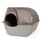 Self-cleaning Litter Box- Brown-taupe Large