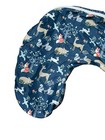 Boppy Nursing Pillow Cover Case Fox Reindeer Forest Animals Green Unisex