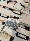 Vintage Big Lot Of 300 Floppy Disks 5 25  Formatted Cad Vp Gemini Lotus Untested