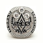 2025 Las Vegas Aces Wnba Championship Ring Wilson Size11