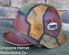 Wwi German M1916 Helmet   Liner  Camoflage  Machine Gun Unit  Chinstrap  Named 