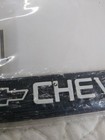 Genuine Chevrolet Metal Sealed License Plate Frame New