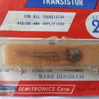 Semitron At30h Pnp Radio Transistor Nos Vintage Audio Amplifier Usa