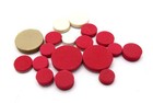 Unbranded Clarinet Emergency  Repair Pads Lot Of 18 Mixed Sizes