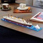 Titanic Building Blocks Minibrick Set  1878 Pcs Micro Building Blocks Game Gift
