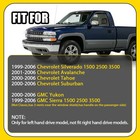 Dash Cover Mat For 1999-2006 Chevrolet Silverado 1500 2500 3500 Dashboard Pad Us