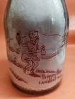 Vintage Lamberts Dairy Quart Hippity Hop Milk Bottle Des Moines Iowa 