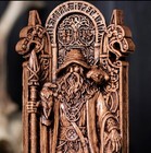Odin Statue Viking God Wotan Allfather Figurine Norse Mythology Pagan Altar Deco