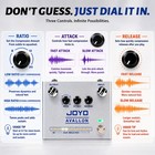 Joyo Compressor Guitar Effect Pedal Dynamic Feedback For Electric Guitar Bass