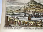 Greece Delphes 1681 Struys Jan Janszoon Unusual Antique View 17th Century