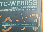 Vintage Sony Tc-we805s Dual Cassette Deck-new In Box
