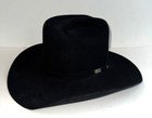 Resistol 5x Beaver George Strait Design Black Cowboy Hat Size 7 1 8 Long Oval Tx