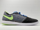 Nike Lunargato Ii 2 Men Size 8-13 Us White Blue Black Indoor Soccer 580456-143