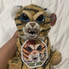 Krf  Toby Toejam Feisty Pets Plush 9  Spotted Brown Black Cheetah Nwt