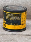 Vintage Dutch Boy White Lead Paint Can 1 Lb National Lead Co Metal Advertising