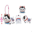 Lucky Cat Plush Mascot Key Chain Puchimaru Dx Cat Amuse Japan D2 36in